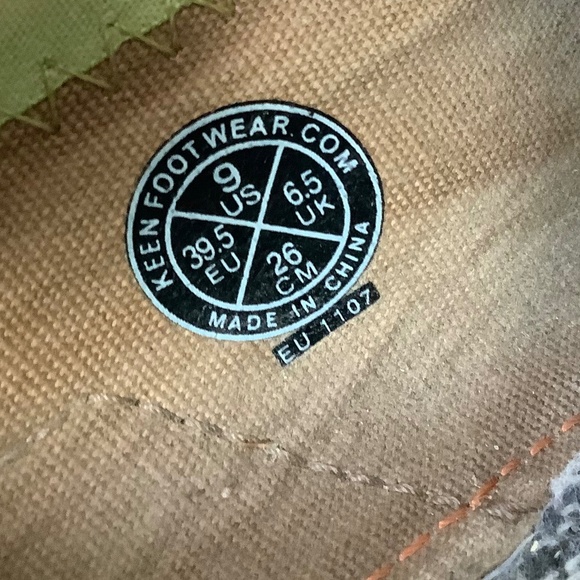 Womens Size 9 *STRAP NOT FLEXIBLE - Keen Green Leather Sienna Mary Jane Shoes - Picture 7 of 7